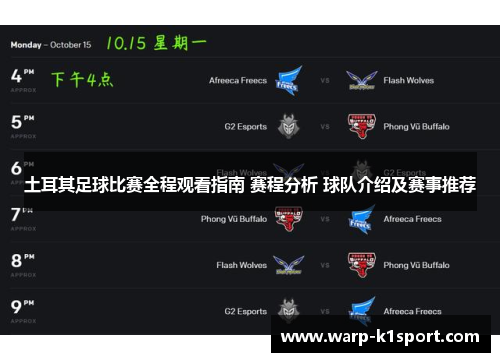 土耳其足球比赛全程观看指南 赛程分析 球队介绍及赛事推荐 土耳其足球比赛全程观看指南 赛程分析 球队介绍及赛事推荐